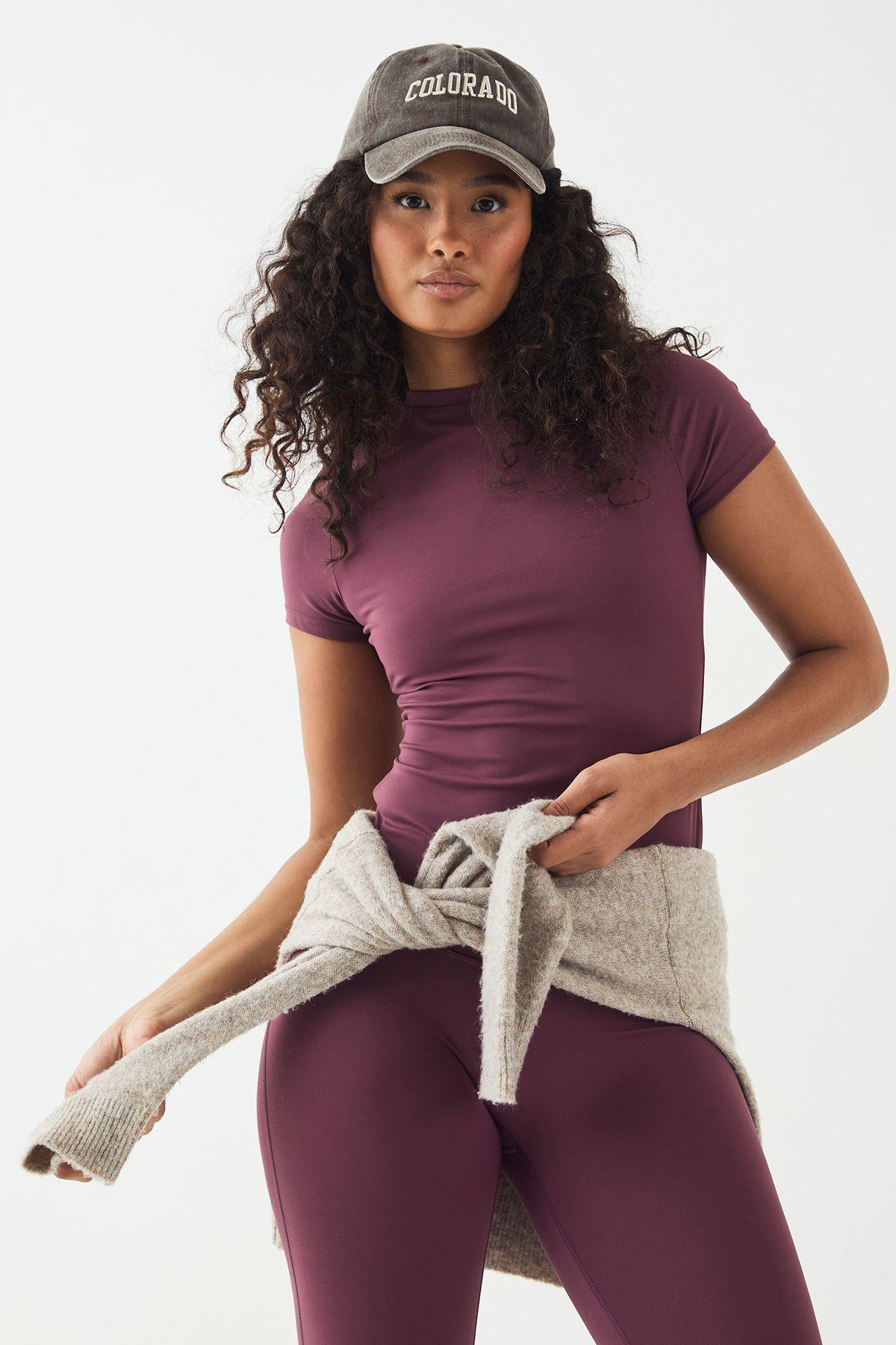 DSGN Studio Sports Sculpt Short Sleeve Top by DSGN STUDIO