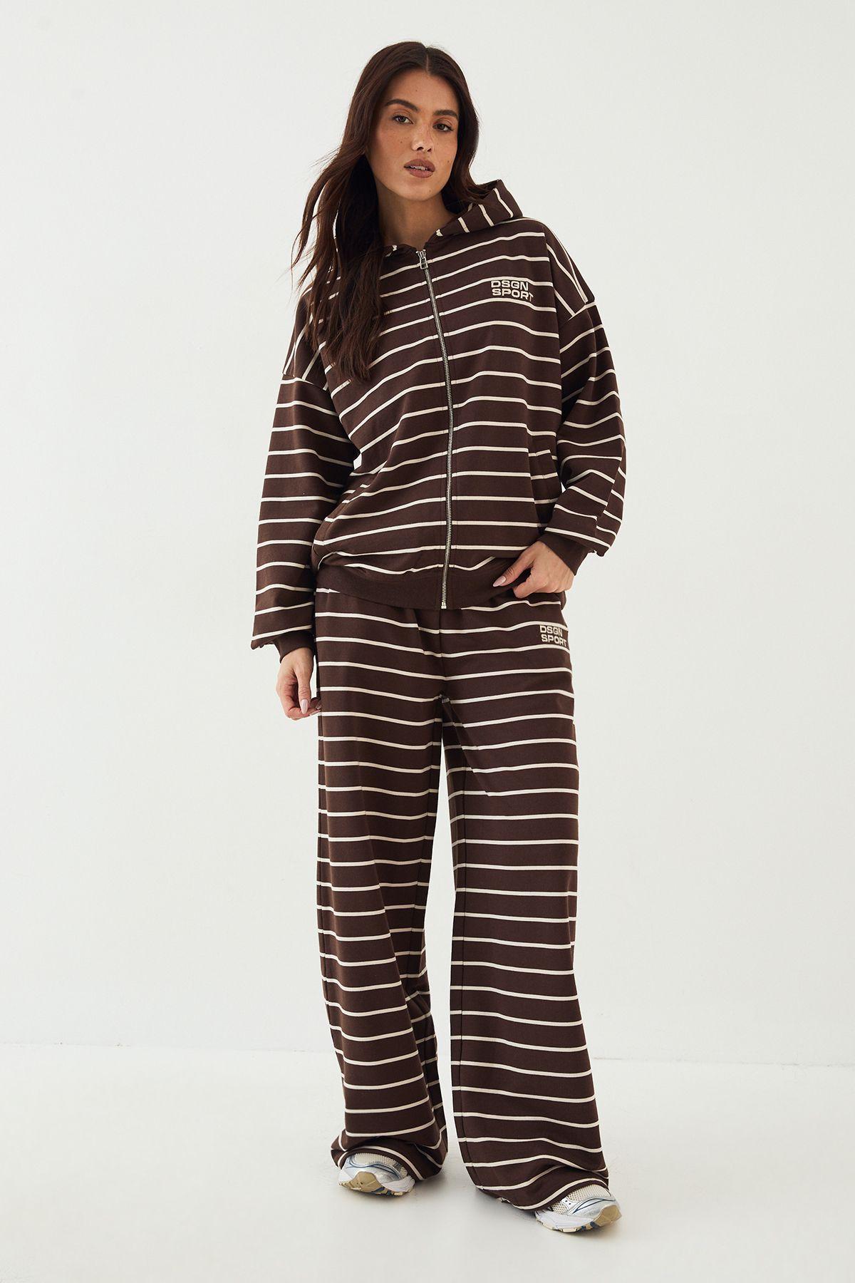DSGN Studio Stripe Straight Leg Jogger by DSGN STUDIO