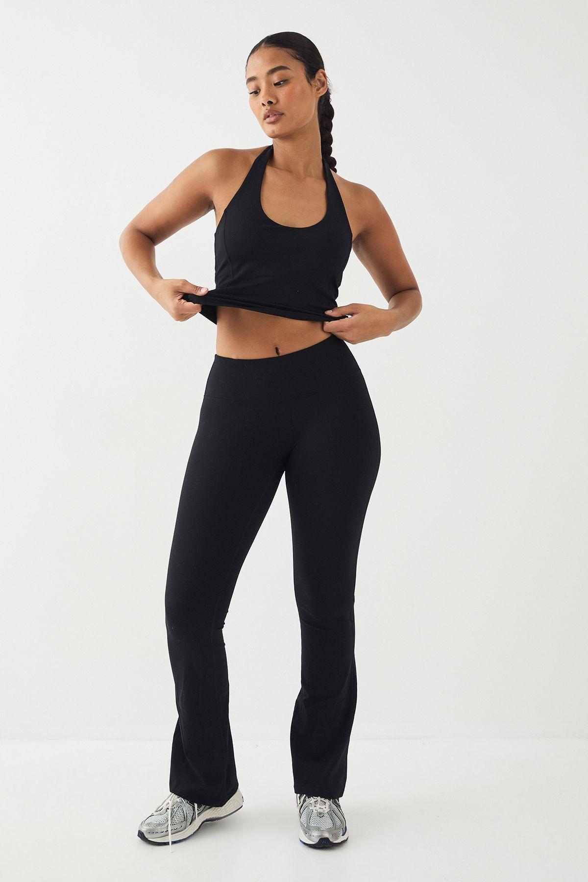 DSGN Studio Tall High Waist Sculpt Yoga Flared Legging by DSGN STUDIO