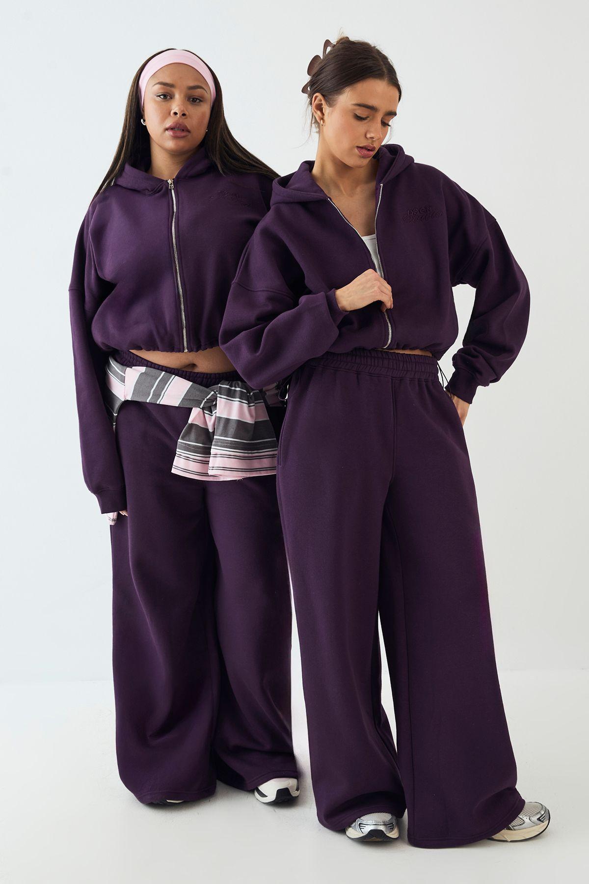 DSGN Studio Towelling Applique Straight Leg Jogger by DSGN STUDIO