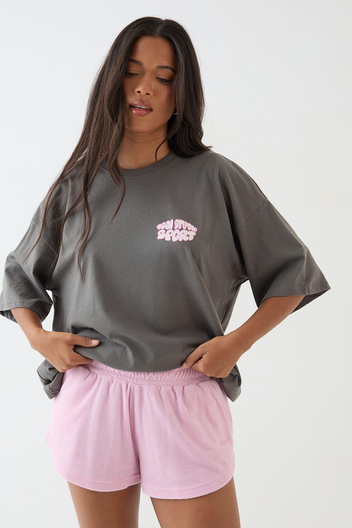 DSGN Studio Towelling Runner Short by DSGN STUDIO