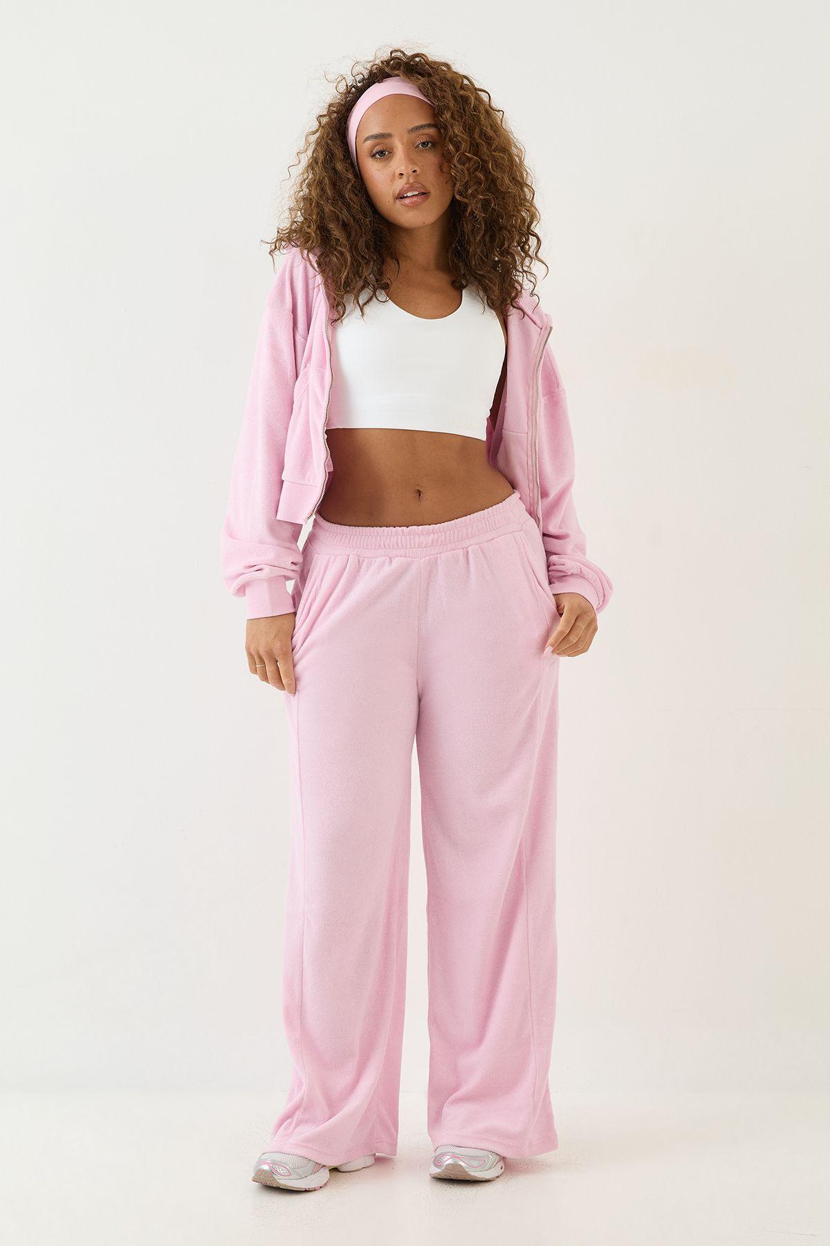 DSGN Studio Towelling Straight Leg Trouser by DSGN STUDIO