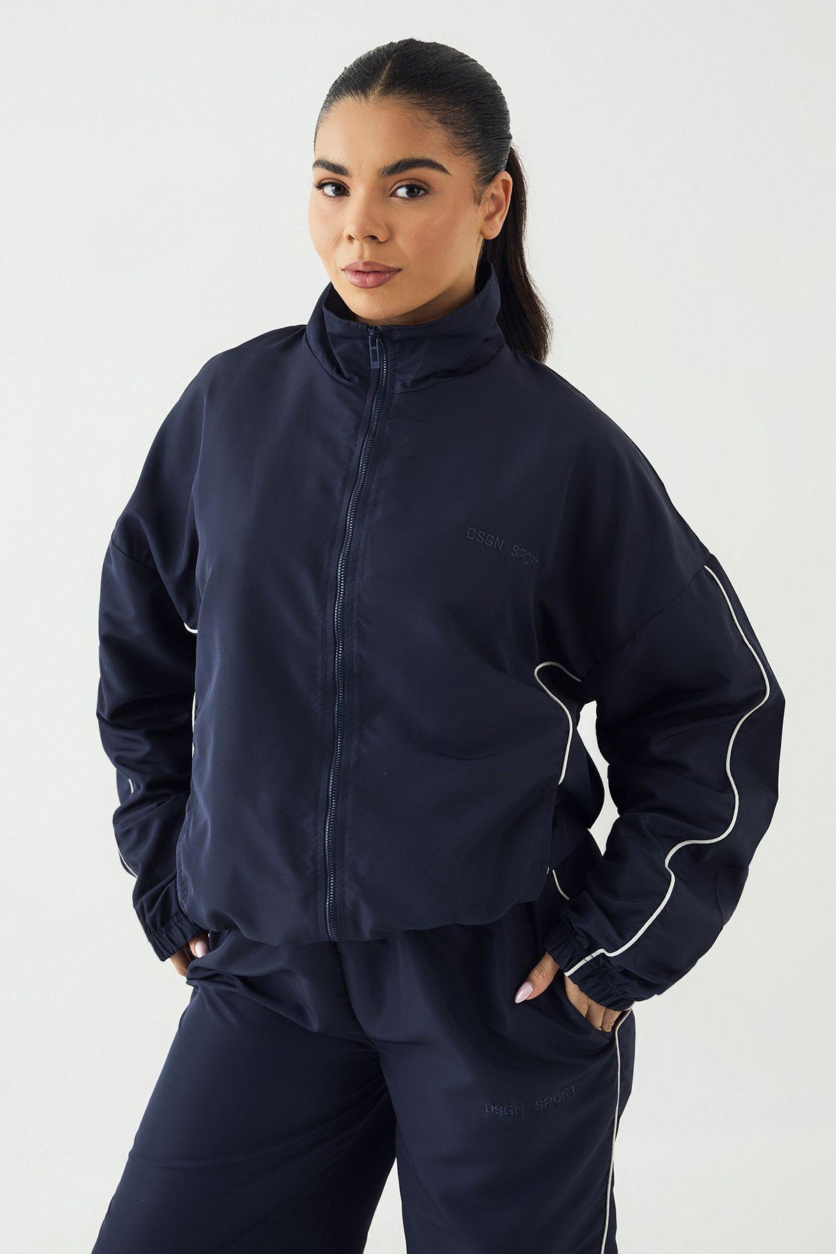 DSGN Studio Training Club Nylon Track Jacket by DSGN STUDIO