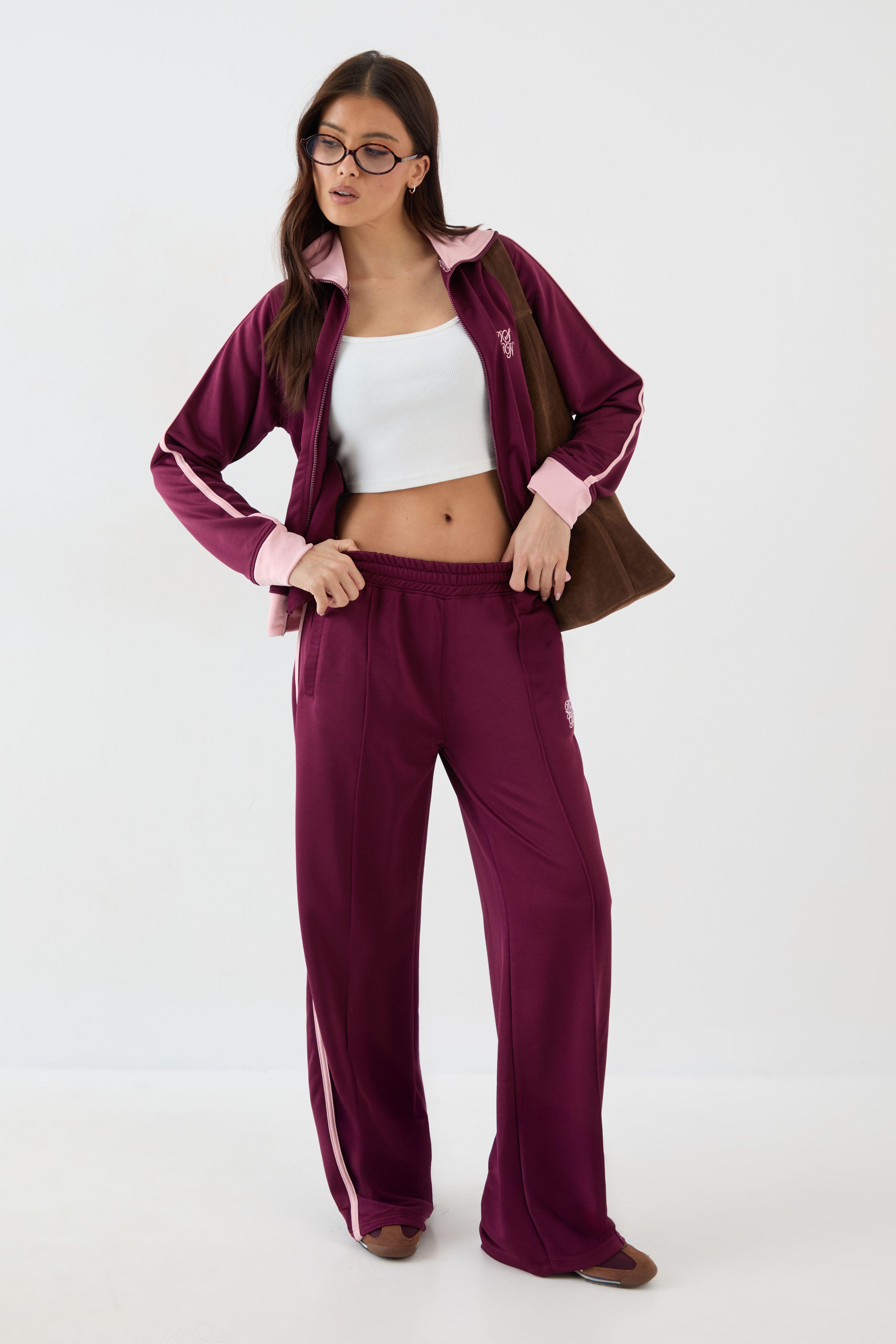 DSGN Studio Tricot Contrast Straight Leg Jogger by DSGN STUDIO