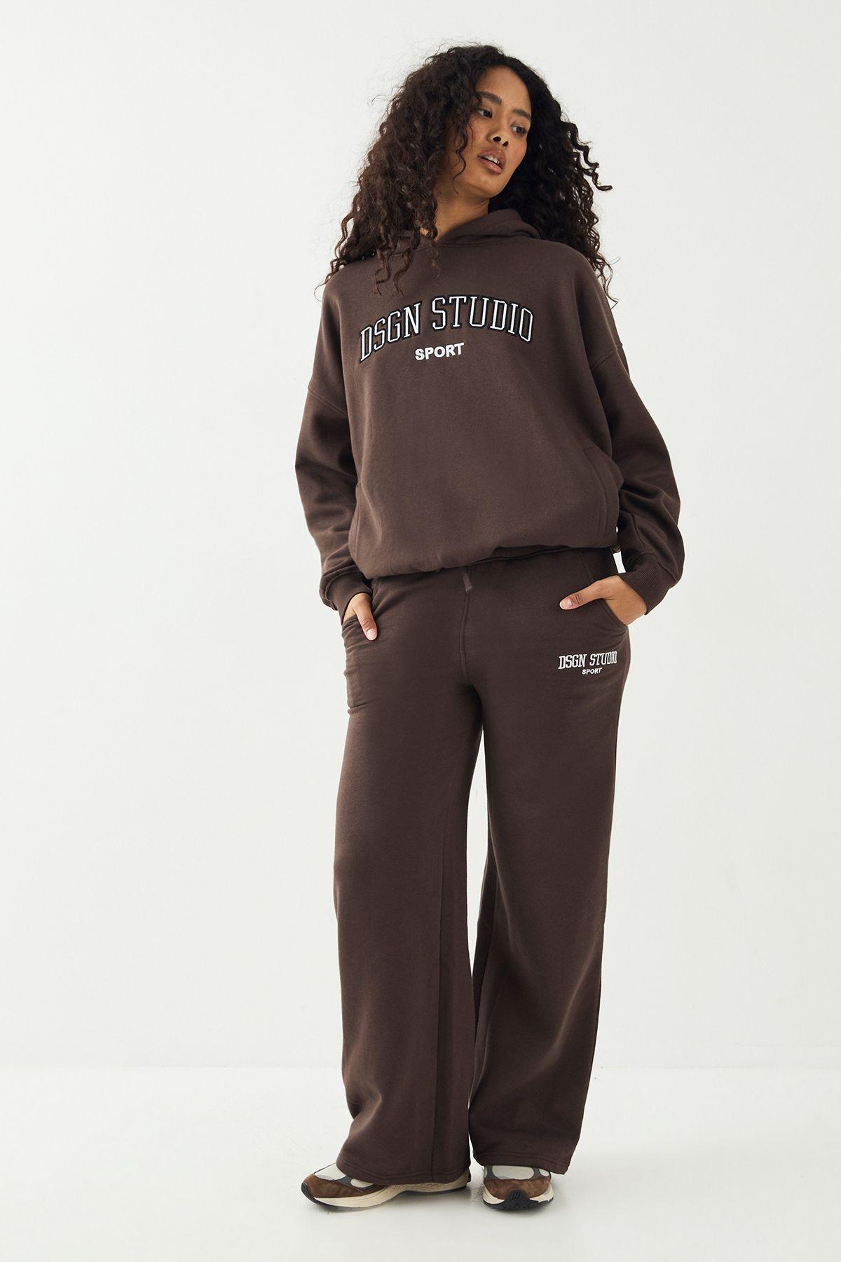 Tall DSGN Studio Applique Straight Leg Jogger by DSGN STUDIO