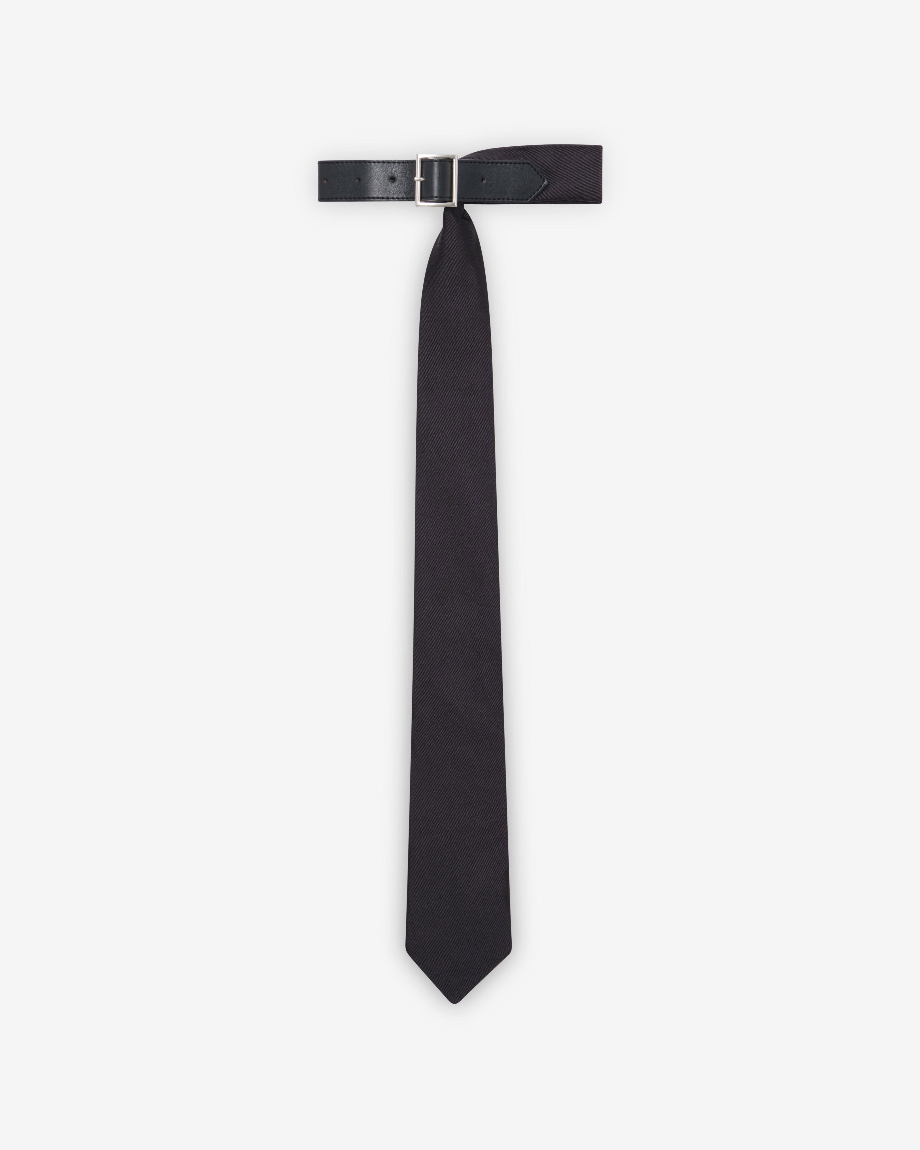 DSM Kei Ninomiya - Tie Strap - (Black) by DSM KEI NINOMIYA
