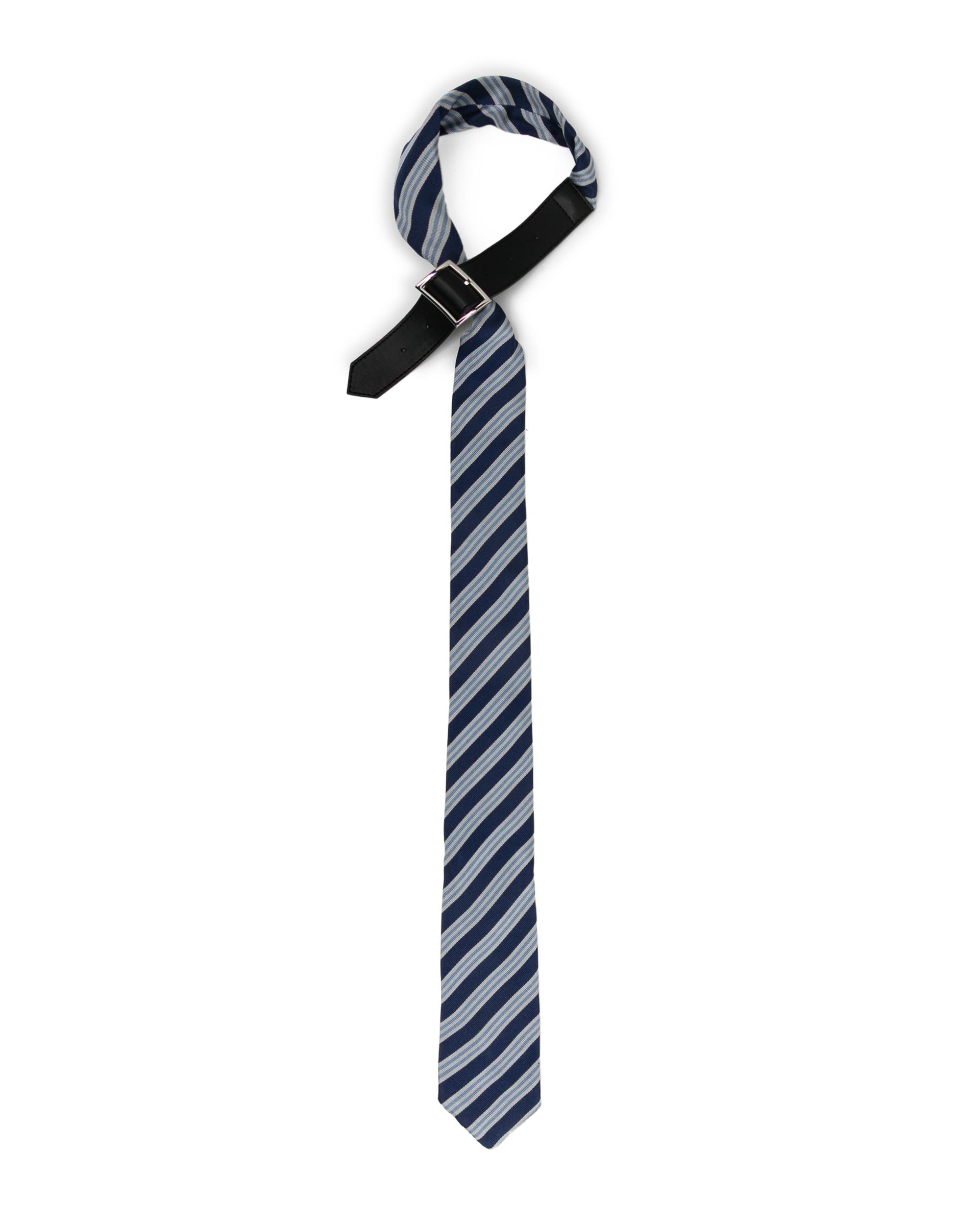 Striped tie by DSM KEI NINOMIYA
