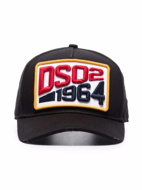1964 logo-patch cap by DSQUARED2