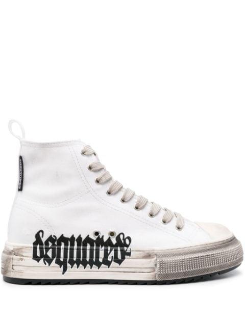 Berlin distressed sneakers by DSQUARED2