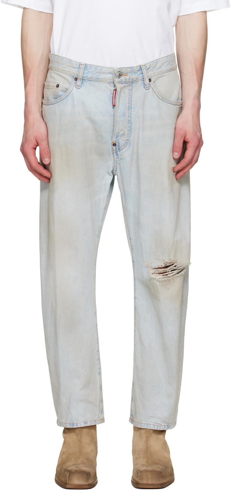 Blue Light L.A. Wash Bro Jeans by DSQUARED2
