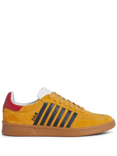 Boxer suede sneakers by DSQUARED2