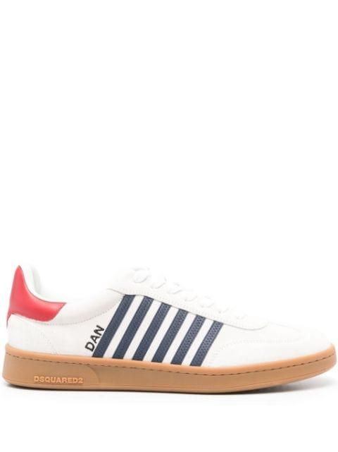 Boxer suede sneakers by DSQUARED2