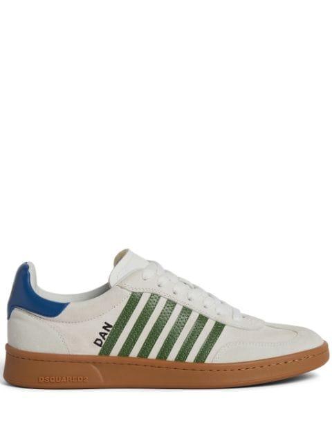 Boxer suede sneakers by DSQUARED2