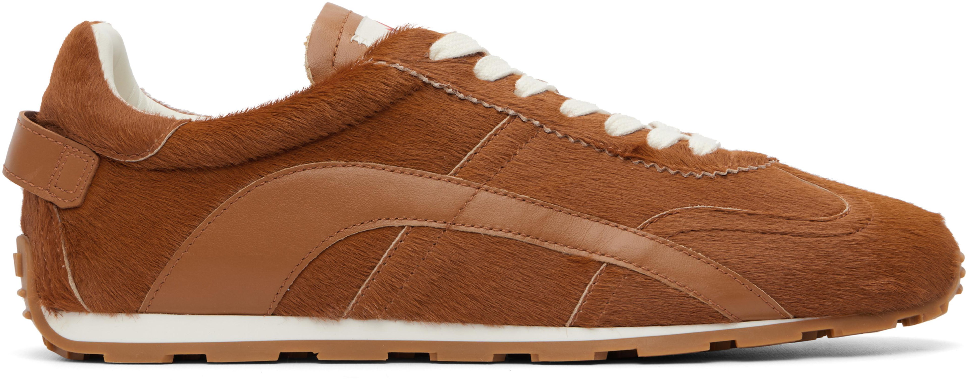 Brown DC-642 Sneakers by DSQUARED2