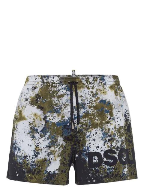 Canadian Camouflage swim shorts by DSQUARED2