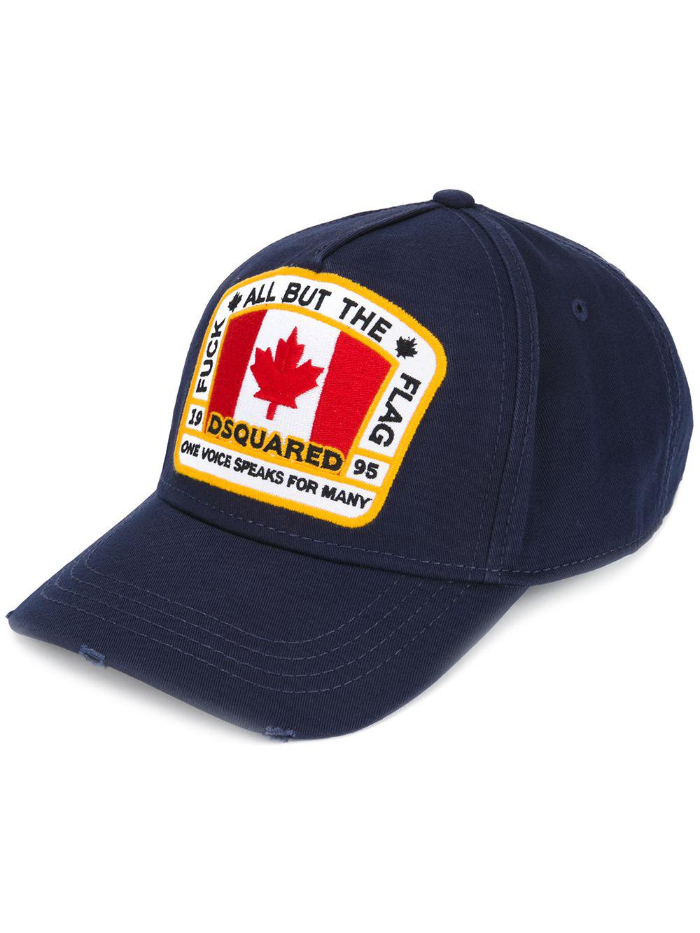 Canadian flag baseball cap by DSQUARED2