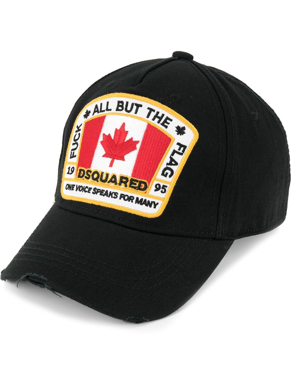 Canadian flag baseball cap by DSQUARED2