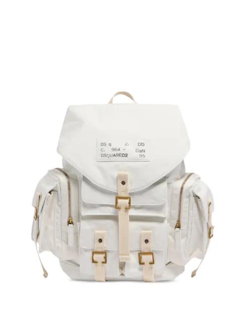 Cargo patch-detail backpack by DSQUARED2
