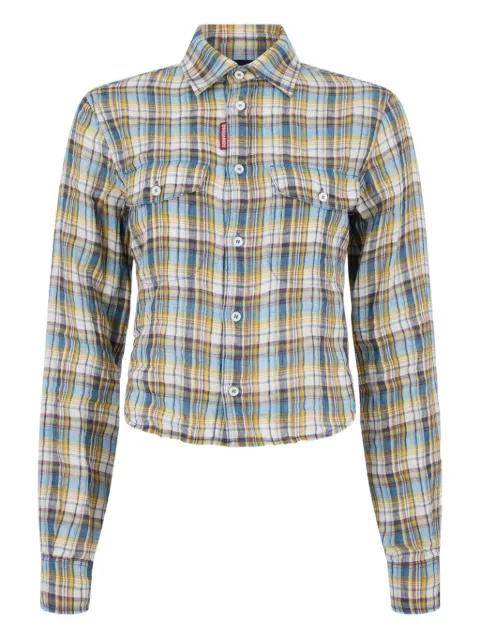 Check Baby shirt by DSQUARED2