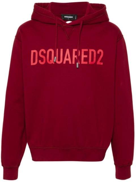 Cool Fit logo-print hoodie by DSQUARED2