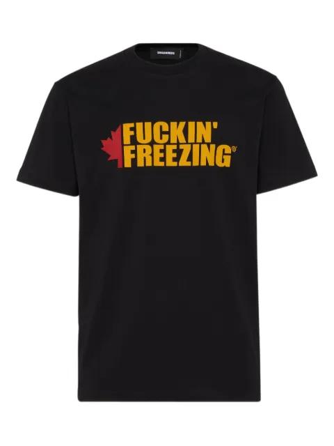 Cool Fit slogan T-shirt by DSQUARED2
