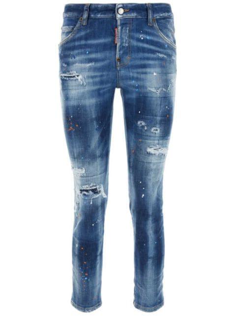 Cool Girl distressed jeans by DSQUARED2