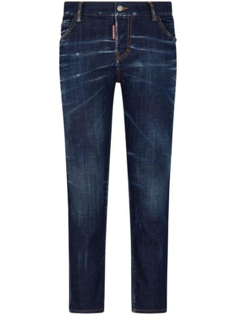 Cool Girl slim-cut jeans by DSQUARED2