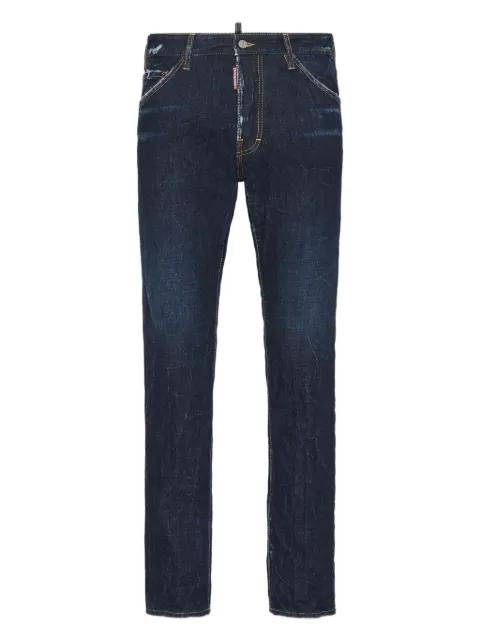 Cool Guy logo patch jeans by DSQUARED2