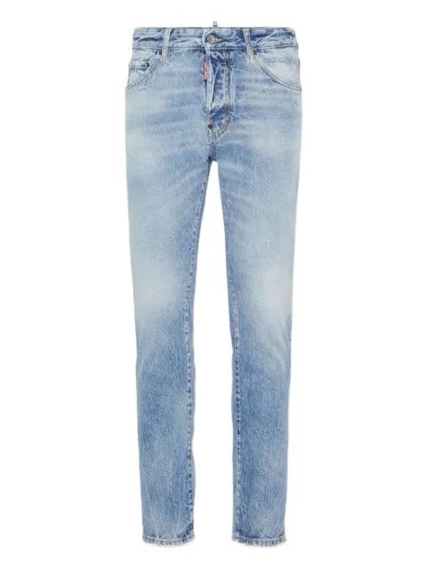 Cool Guy logo-patch jeans by DSQUARED2