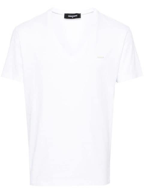 Cool V-neck T-shirt by DSQUARED2