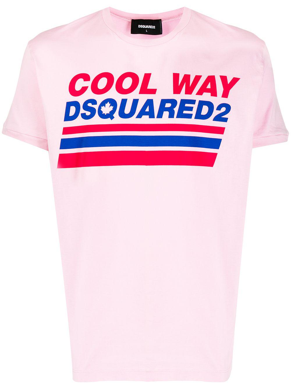 Cool Way print T-shirt by DSQUARED2
