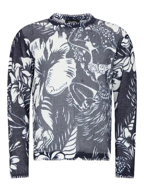 Dancing Flowers sweater by DSQUARED2