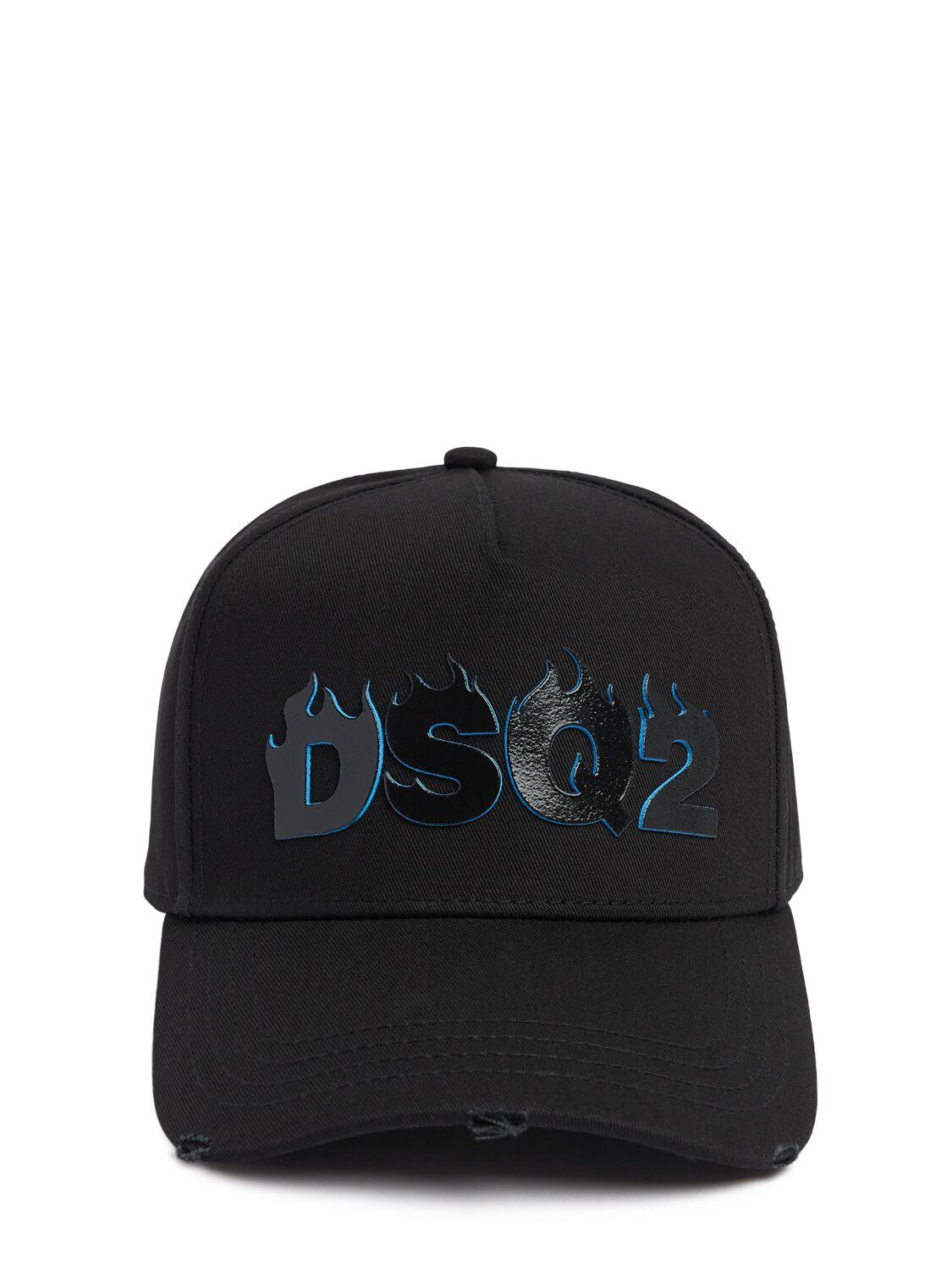 Dsq2 Cotton Baseball Cap by DSQUARED2
