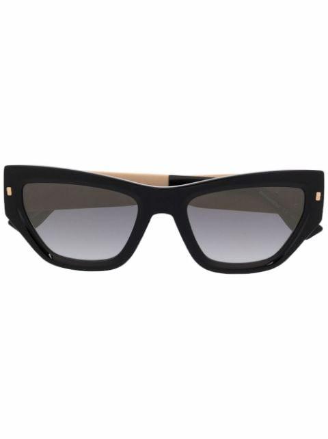Hype logo-plaque sunglasses by DSQUARED2 EYEWEAR