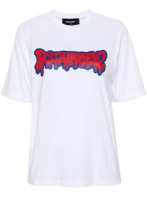 Easy Fit cotton T-shirt by DSQUARED2