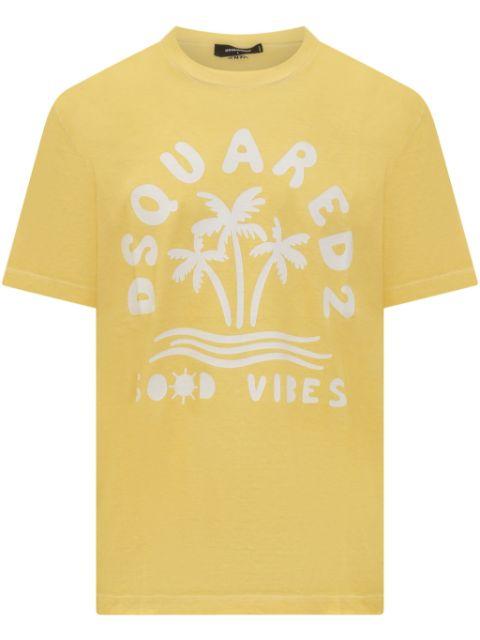Good Vibes T-shirt by DSQUARED2