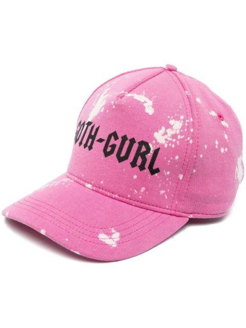 'Goth-Gurl' cap by DSQUARED2