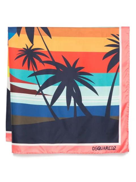 Habotai scarf by DSQUARED2