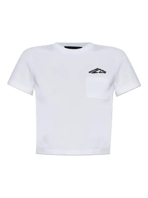 Icon cropped T-shirt by DSQUARED2