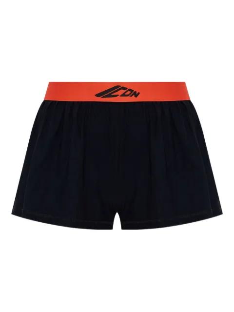 Icon-embellished shorts by DSQUARED2