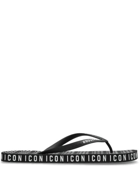 Icon flip flops by DSQUARED2