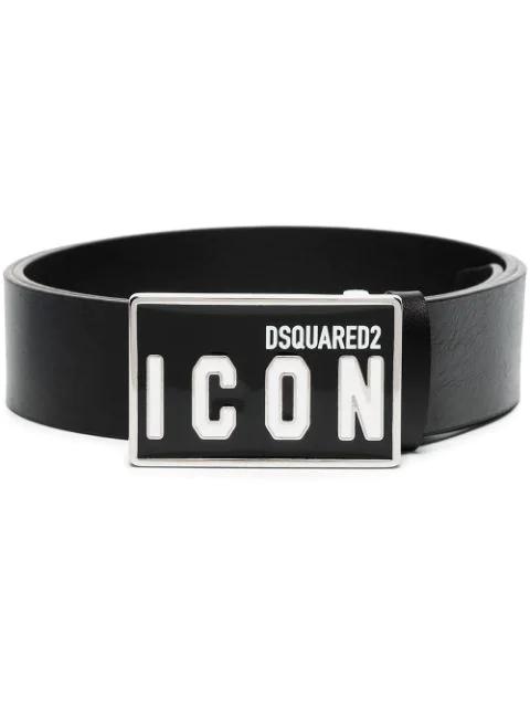 Icon logo-plaque belt by DSQUARED2