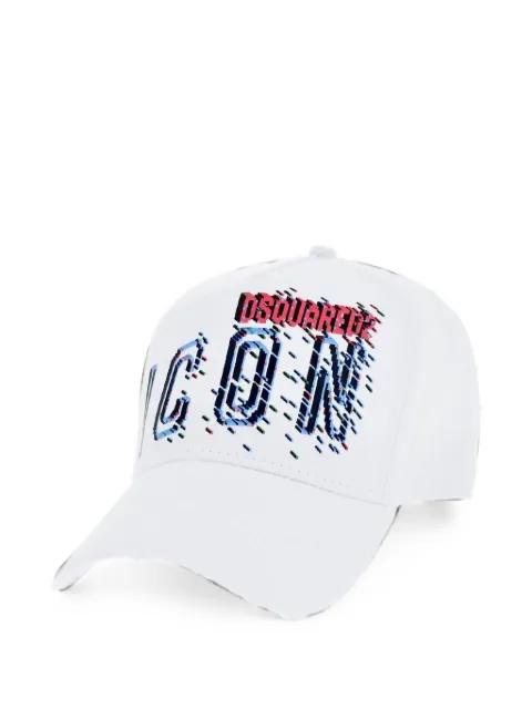 Icon logo-print baseball cap by DSQUARED2