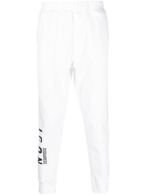 Icon logo-print track pants by DSQUARED2