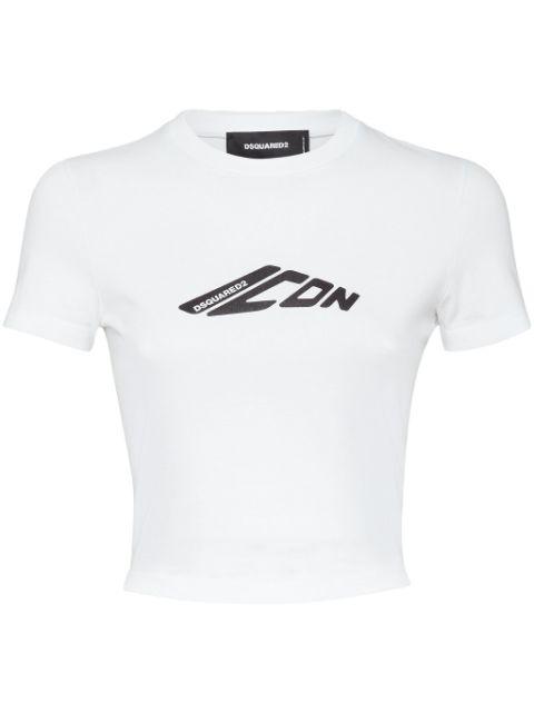 Icon-print T-shirt by DSQUARED2