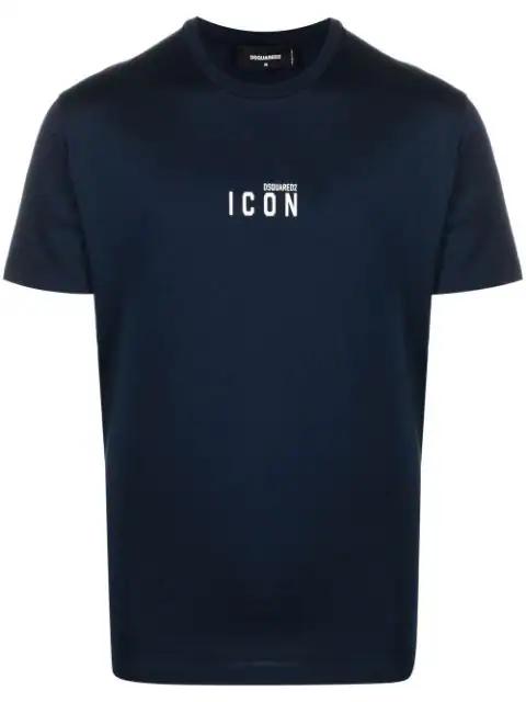 Icon-print cotton T-shirt by DSQUARED2