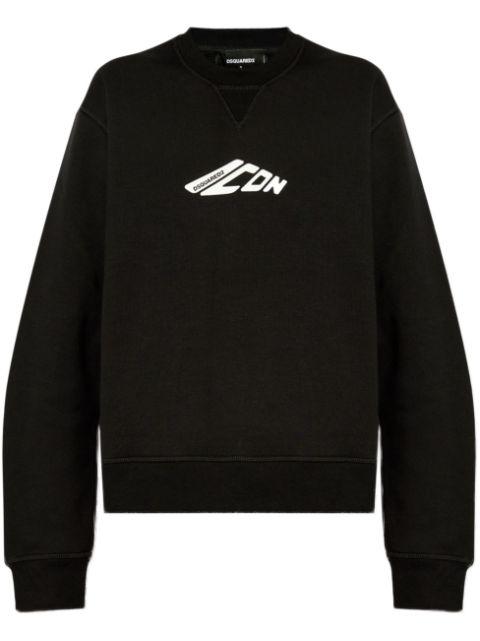 Icon-print sweatshirt by DSQUARED2