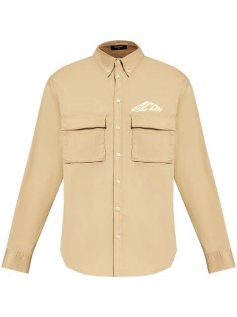 Iconic cotton shirt by DSQUARED2