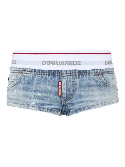 Jean mini shorts by DSQUARED2