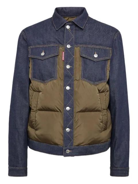 Jean padded jacket by DSQUARED2